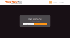 Desktop Screenshot of buchmarktjobs.de